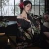 kimono traditionnel japonais yukata haori pour femmes, chemisier cosplay, mode d'été, vêtements de photographie, robe de soirée