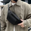 sac de taille pour homme de haute qualité unisexe sac de poitrine couleur unie fanny pack décontracté voyage en plein air sac à bandoulière nouveau homme sac à bandoulière