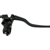 levier d'embrayage de guidon en alliage d'aluminium noir, pour pit dirt bike pitbike moto atv, câble de levier de frein et d'embrayage, soutien gorge avant