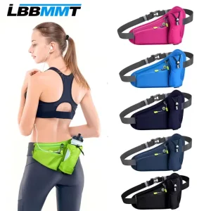 Sacs de taille pour course à pied, porte-bouteille d&rsquo;eau, sac de ceinture d&rsquo;hydratation pour hommes et femmes, sac banane de sport, course à pied, téléphone portable, Jogging, cyclisme
