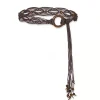 femmes tissé gland ceinture tressé ceinture cravate sangle boho filles large taille corde chaîne ceintures de taille pour robe ceinture accessoires