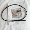 102cm ceinture en cuir tressé femmes ceinture de taille mince noir rouge blanc rose dames pu bracelet en cuir boucle ardillon femmes ceintures