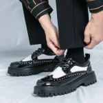 Nouvelles sandales d&rsquo;été confortables, légères, personnalisées, belles, à la mode, populaires, chaussures en cuir pour hommes en une étape