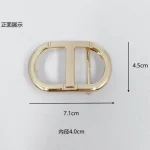 Ceinture Dorée en Alliage de Zinc pour Homme, Style Classique, Polyvalent, Accessoires de Vêtements Décontractés, 4.0cm