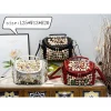 sac à main fait main pour femme, sacs à main et sac à main de luxe pour femme, sac à bandoulière messenger, seau noir décontracté, nouveau designer