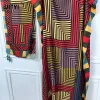 winyi abaya pour femmes musulmanes, robe africaine dubaï, col ras du cou, kaftan imprimé, robe maxi élégante