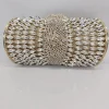diamond pochette en cristal haut de gamme pour femme, sac de banquet, sacs à main de créateur de luxe, pochette de mode, cadeau de soirée