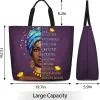 sacs fourre tout africains et jeunesse pour femmes, sacs à main black art, cartable magique afro pour filles noires, sacs à main pour salle de sport, école, voyage