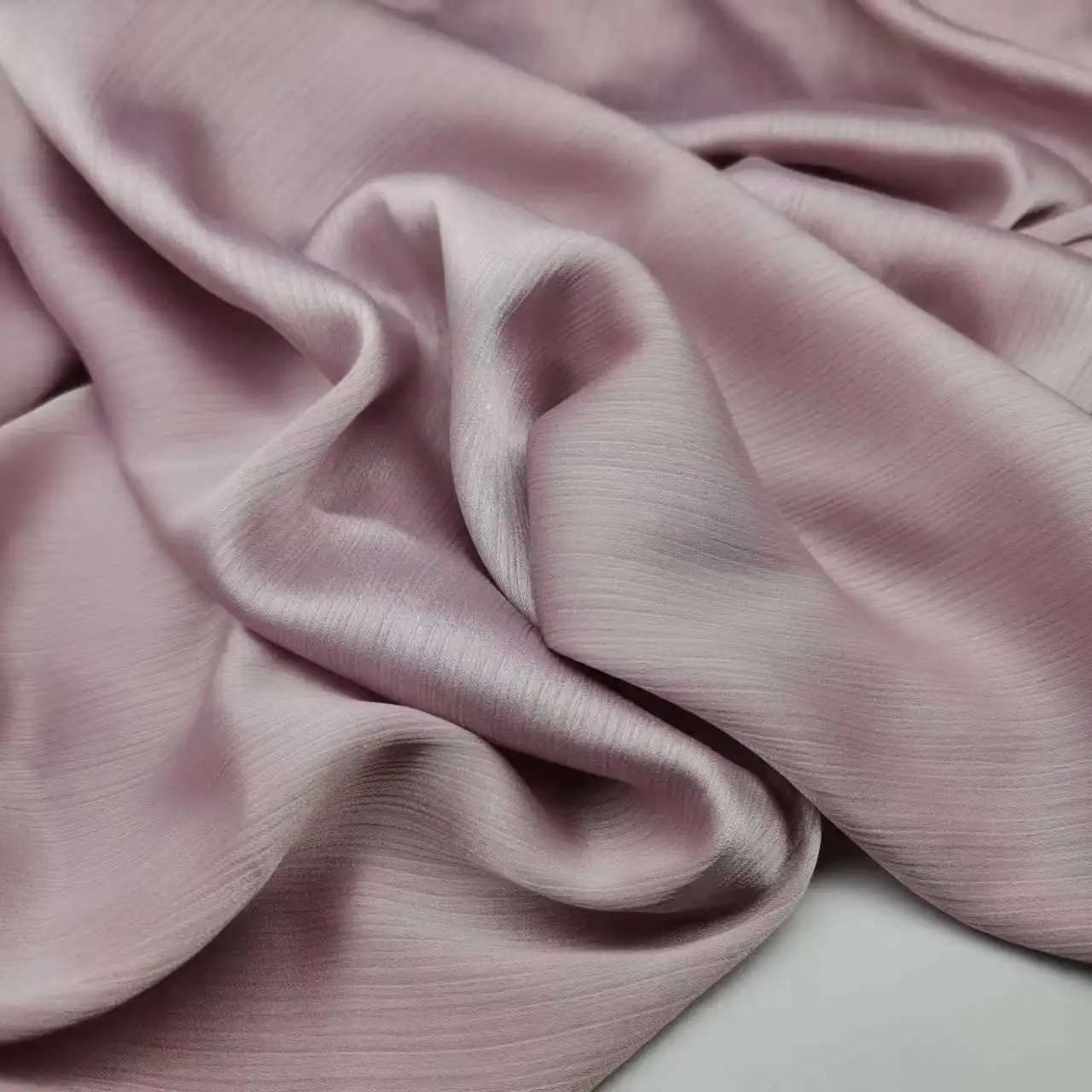 robe en mousseline de soie crêpe brillante, écharpe en satin soyeux, tissu hijab, robe d'été de mariage, fabrication de jupes