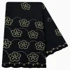 Écharpe musulmane hijab pour femmes africaines, tissu 100% coton de haute qualité, fil de coton rayonne, écharpe brodée, style excellent de dubaï