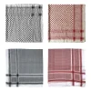foulard arabe keffiyeh en coton pour hommes adultes, hijab musulman jacquard, accessoires de costume arabe, 125x125 cm, 140x140cm