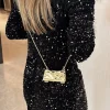 sac de luxe femme pochette de soirée de créateur de luxe pour femme, portefeuille femme, sac à bandoulière initié, sac à main, sac à main pour fête de mariage, nouveau, 2025