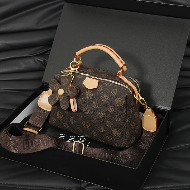 Sac fourre-tout de luxe d'inspiration parisienne pour femmes, sac à main à bandoulière élégant, Vintage minimaliste en cuir avec détails à la mode