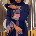 Hijab Abayas pour Femme luxe diamant à manches longues robes dubaï turquie fête robes de soirée Caftan Marocain Femme vêtements musulmans