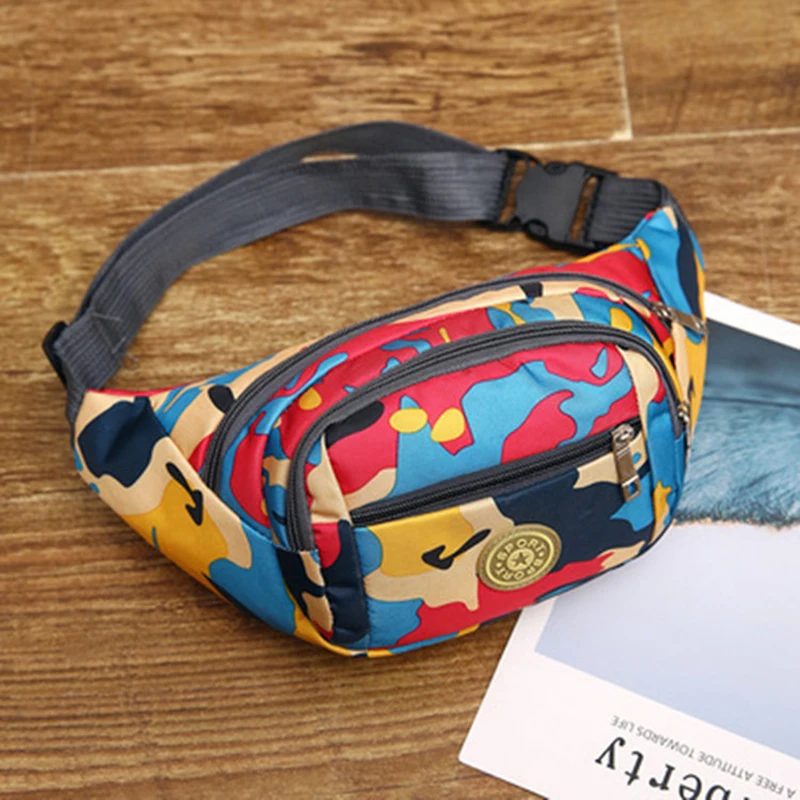 CamSolomon-Sac de Taille Unisexe pour Femme et Homme, Petit, Ajustable, Cool, Coloré, Mignon, Gels, Initié