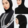 Sport musulman intérieur Hijab casquettes sous-écharpe couvre-chef femmes foulard islamique sous-écharpe Hijab écharpe chapeau casquette os Bonnet