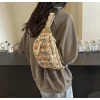 bohême velours côtelé ceinture sacs pour femmes mode fanny pack femme banane taille sac hanche sac à main épaule bandoulière poitrine sac poche