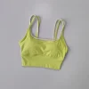 soutien gorge de sport pour femmes, absorbant les chocs, double sangle de poitrine, gilet de yoga, séchage rapide, anti affaissement, façonnant, fitness, été