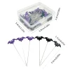 Épingles de couture à broderie patchwork, accessoires de couture chauve souris d'halloween, outils de décoration à faire soi même, 50/100 pièces