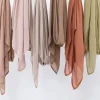 32 couleurs femmes léger Modal mince coton Voile solide couleur unie respirant Hijab écharpe