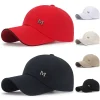 casquettes de baseball d'été hommes femmes coton broderie snapback hip hop sport pêche golf chapeaux de soleil décontracté à long bord casquettes de protection solaire