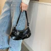 sac à main en pu vintage pour femme avec sangle réglable, fourre tout décontracté, élégant, utilisation 03 et événements de mode