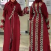 abaya noir dubaï turquie robe hijab musulmane 2025 caftan marocain arabe vêtements islamiques kimono robe femme musulmane djellaba