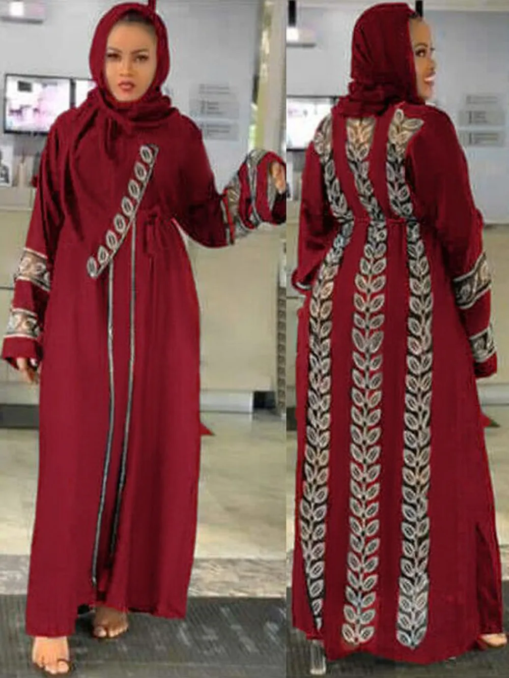 abaya noir dubaï turquie robe hijab musulmane 2025 caftan marocain arabe vêtements islamiques kimono robe femme musulmane djellaba
