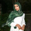 2025 nouvelle aquarelle florale satin modal hijab écharpe respirant doux longue mode foulards foulard paisley imprimer musulman hijabsl