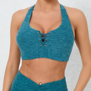 Soutien-gorge de Sport respirant pour femmes, absorbe la sueur, antichoc, haut de gymnastique, course à pied, sous-vêtements de Fitness, Yoga, entraînement, gilet de Sport à séchage rapide