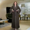 femmes musulmanes abaya robe islamique dubaï modeste caftan eid prière vêtements vintage renaissance arabe flare à manches longues maxi robe