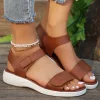 sandales d'été pour femmes, chaussures de voyage, semelle durable, pantoufles de plage en plein air, à plateforme, nouvelle collection 2024