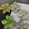 broche en strass pour femmes, accessoires exquis et élégants, adaptés aux fêtes d'anniversaire, mariages et banquets, un corsage