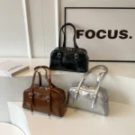 Sac à main tendance de couleur unie pour femmes, avec sangle réglable, sac à main spacieux pour le travail, le shopping et les voyages