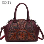 Sac à main rétro de haute qualité pour femmes, sac à bandoulière luxueux de styliste, soulagement 3D, poche de bureau, marque Bolsos Lujo, nouveau paquet cadeau