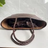 sacs à main femmes en cuir véritable sac à bandoulière tissage sac à provisions décontracté vintage grand fourre tout sac à main peau de vache croix sacs à main dame