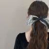 grand bandeau pour femmes, mignon, mode drôle, simple, rétro, nœud papillon, style japonais, polyvalent, queue de cheval basse pour filles