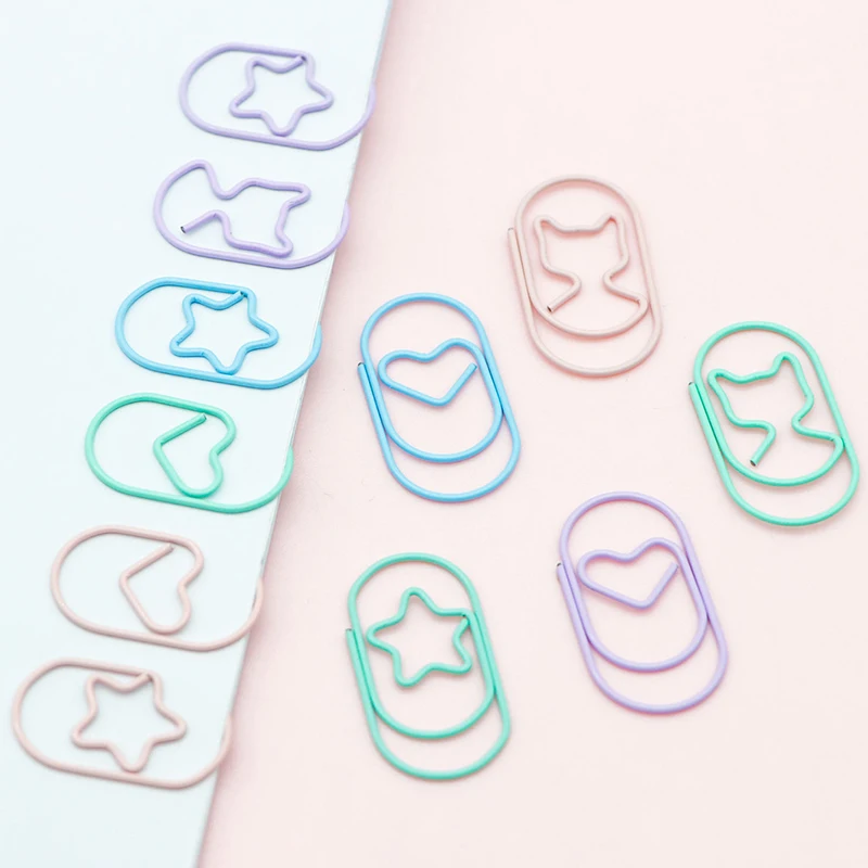 Ensemble de marque-pages créatifs, épingles à boucle colorées, grande valeur pour l'argent, parfait pour l'organisation et l'affichage des fichiers, 20 pièces