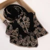 nouveau style ethnique musulman hijabs pour femmes longue moyen orient noir brodé couvre chef dame foulard femme voile musulman ramadan