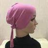 bonnet hijab intérieur en coton musulman, couvre chef islamique, sous foulard, bonnet en os, foulards turcs, couvre chef musulman