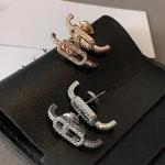 Boucles d&rsquo;oreilles en argent Sterling 925 et Zircon pour femmes, bijoux fins, accessoires de bijoux de mariage romantiques, cadeaux de fiançailles