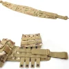 sac de taille extérieur, ensemble de ceintures tactiques, sac d'accessoires de ceinture molle multifonctionnel, joint de taille combiné