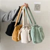 Sac à bandoulière léger décontracté pour femme, sac initié au milieu, style coréen, proximité Wstring E27, américains, vente en gros, nouveau, 2025