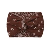 Élargissement 18cm stretch imprimé sport bandeau foulard bandeau cheveux cravate bande