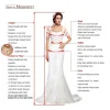 robe de soirée droite plissée personnalisée, robes d'occasion formelles, robe de soirée fendue dans le dos, arabe simple