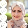 clips d'écharpe réglables, 12 pièces, clips multifonctionnels pour hijab sécurisé, sujets les manches pour vêtements, empêchent le glissement du col pour femmes