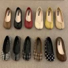chaussures de style japonais tabi ninja pour femmes, chaussures plates en cuir confortables, mocassins fendus, mocassins en jean mary, chaussures de ballerine pour dames