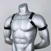 harnais de chaîne pour hommes, chaîne de bondage de poitrine pour adultes, ceinture de lingerie gay élastique noire, vêtements sexuels, vêtements de club érotiques, jouet sexuel cosplay