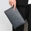 pochette en cuir pu souple pour hommes, sac à main de luxe pour argent, étui porte cartes pour hommes d'affaires de haute qualité