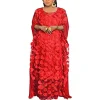 abayas pour femmes dubaï africain musulman robe de mode caftan marocain robes de soirée en mousseline de soie boubou robe djellaba femme